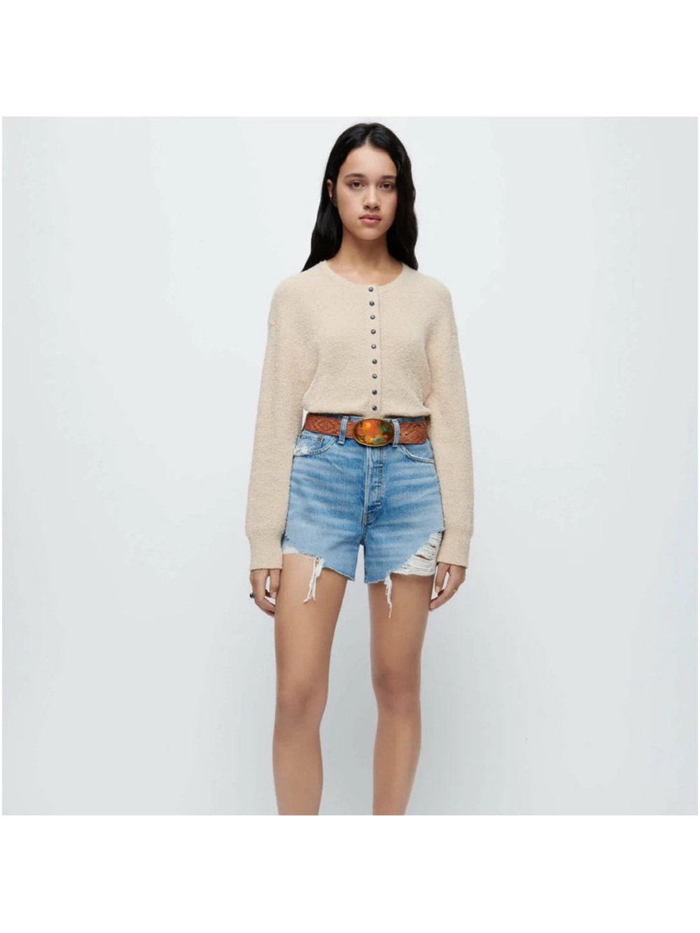 Re/Done 90s low slung shorts, sz 30, NWOT